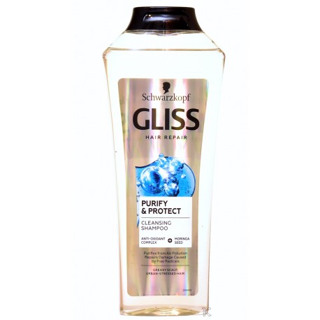 Gliss Kur  Purify&Protect szampon do Włosów 400ml