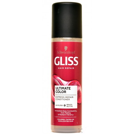 Gliss Kur  Ultimate Color  ekspresowa Odżywka 200 ml