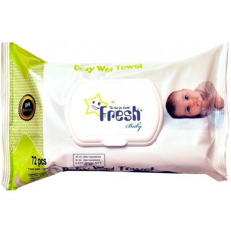 CHUSTECZKI NAWILŻANE  FRESH BABY