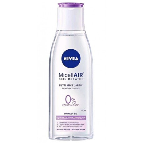 Nivea MicellAir płyn micelarny cera wrażliwa 200ml