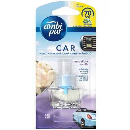 Ambi Pur Car wkład VANILLA MOONLIGHT 7ml Ambi Pur Car wkład VANILLA MOONLIGHT 7ml
