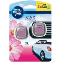 Ambi Pur Car 2x2ml  FLOWER...