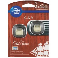 Ambi Pur Car 2x2ml   OLD SPICE