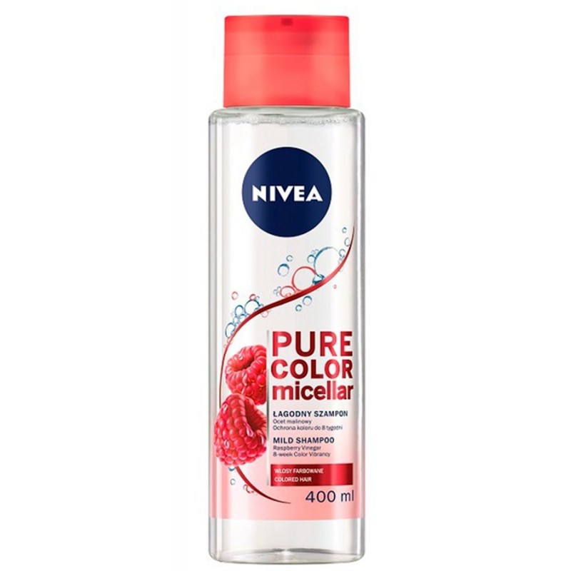 Nivea  szampon micelarny  COLOR do włosów farbowanych 400ml