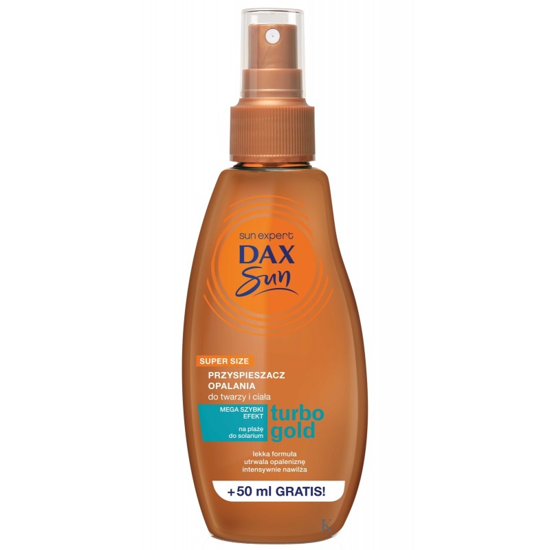 DAX SUN przyszpieszacz TURBO GOLD  w spray'u