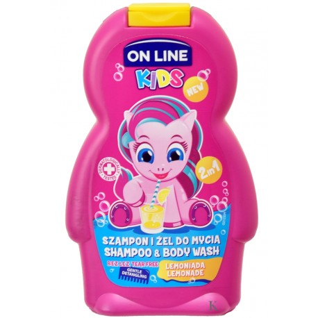 Kids Szampon i Żel  On Line Lemoniada dla dzieci