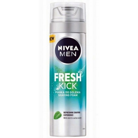NIVEA Men Fresh Kick pianka do golenia 200ml