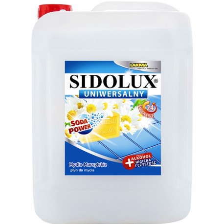Sidolux płyn uniwersalny 5l MYDŁO MARSYLSKIE Sidolux płyn uniwersalny 5l MYDŁO MARSYLSKIE