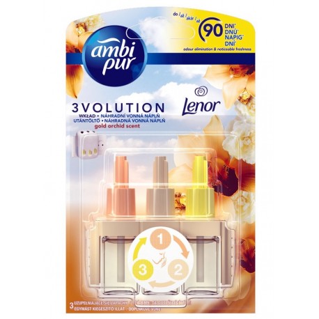 Ambi Pur 3  Volution Gold orchid wkład 20ml lenor