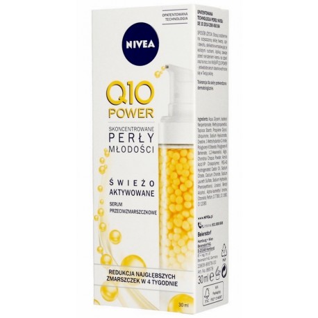 NIVEA VISAGE Q10 serum perły młodości NIVEA VISAGE Q10 serum perły młodości