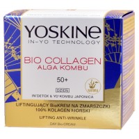 Yoskine Bio Colagen krem na zmarszczki 50+ Dzień