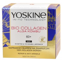 Yoskine Bio Colagen krem na zmarszczki 60+ Noc