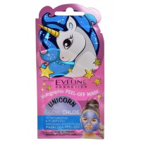 EVELINE Unicorn nawilżająca maska peel off