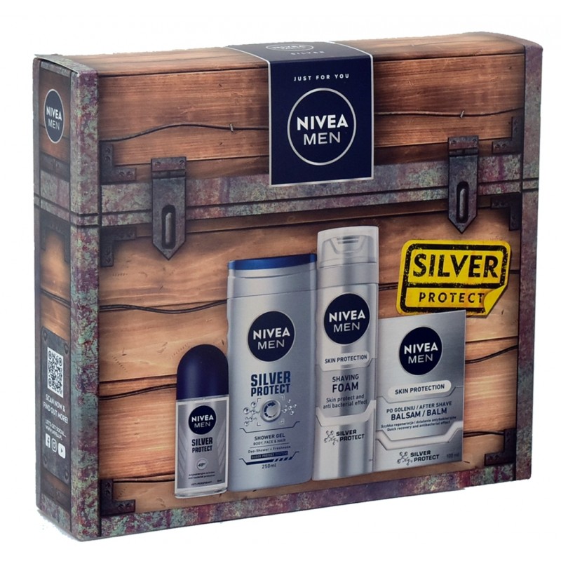 ZESTAW NIVEA  SILVER PROTECT MĘSKI