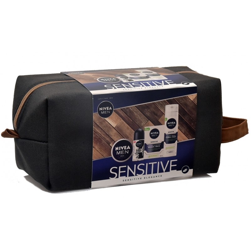 ZESTAW NIVEA  Men SENSITIVE ELEGANCE kosmetyczka