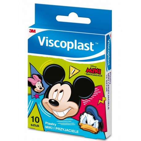 Viscoplast  Miki i Przyjaciele plastry, 10szt