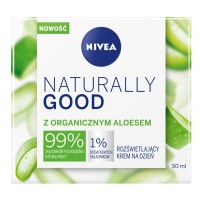 Nivea Naturally  Rozświetlający Krem Aloes 50ml