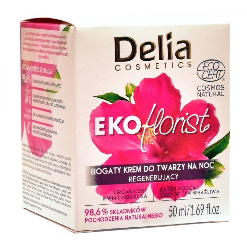 Delia EKOflorist bogaty krem na NOC 50 ml