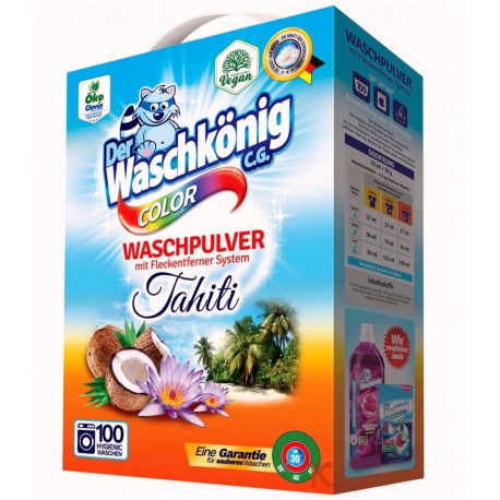 Waschkonig Proszek Prania Tahiti Color 7kg Waschkonig Proszek Prania Tahiti Color 7kg
