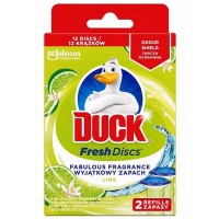 Duck Fresh Lime krążek żelowy WC zapas 12 użyć