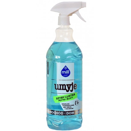 Mill Clean UMYJE do mycia szyb i glazury nebieski