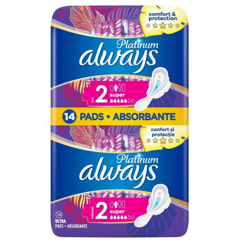 Always podpaski Platinum Ultra Long Plus