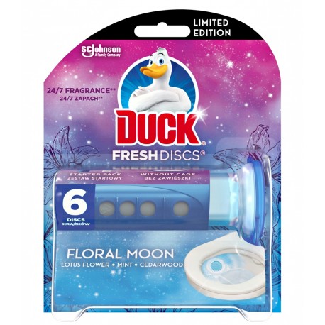 Duck Fresh FLORAL krążek żelowy WC